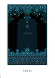 Travel prayer rug with pouch