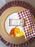 24 Thanksgiving Place Setting, Thanksgiving Party Favors, Thanksgiving Table Decor, Happy Thanksgiving Candy, Fall Party Favor, Autumn party